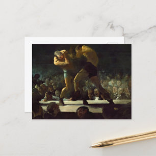 Cartão Postal De Festividades Club Night por George Bellows