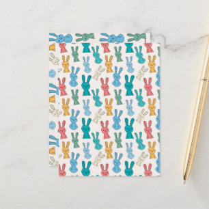 Cartão Postal De Festividades Coelho da Páscoa