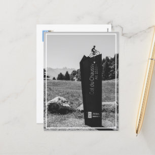 Cartão Postal De Festividades Col du Chaussy, Montvernier, França