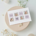 Cartão Postal De Festividades Collage Photo & Best Avó Ever Best Purple Gift<br><div class="desc">Collage Foto e Melhor Avó Nunca Melhor Presente Roxo. Melhor presente personalizado para Dia de as mães,  dia de mulher ou aniversário de mãe. Surpresa mãe com um presente que é tão incrível quanto ela.</div>