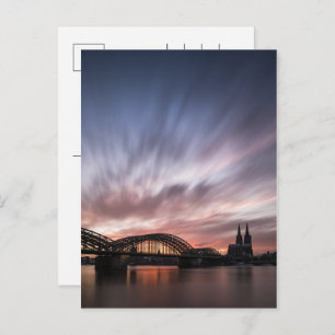 Cartão Postal De Festividades Colônia Alemanha