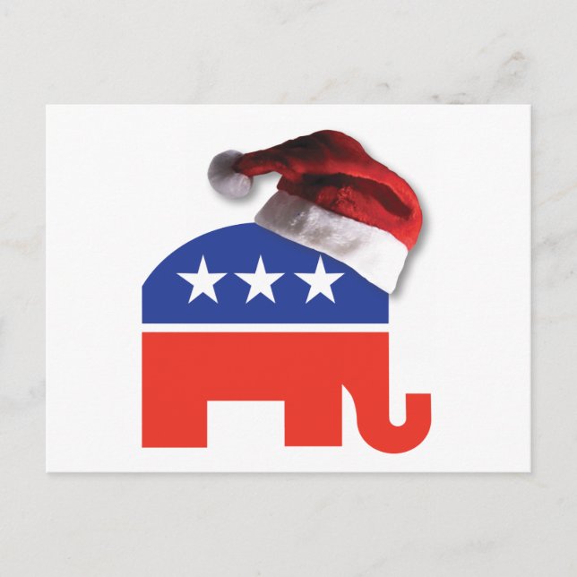 Cartão Postal De Festividades Conservador de Natal (Frente)