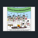 Cartão Postal De Festividades Convenção de Snowman - Presentes e Camisetas de Na<br><div class="desc">Você está vendo um desenho animado de Londres Rick, camisetas ou coletável chamado "Convenção de Snowman". Estamos honrados por você ter nos visitado. Aqui você encontrará cartoons vitoriosos do prêmio pela equipe de Cartoons do London Times, classificados como o primeiro desenho no Google desde 2005. Oferecemos as camisetas, canecas, mouses...</div>