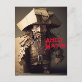 Cartão Postal De Festividades Converse como um Cartão-Postal para o Dia Pirata