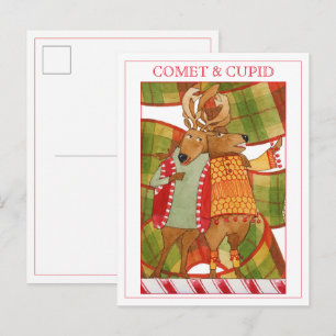 Cartão Postal De Festividades COPA COMETA CUPIDO Cartão-postal