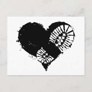 Cartão Postal De Festividades coração de estômago