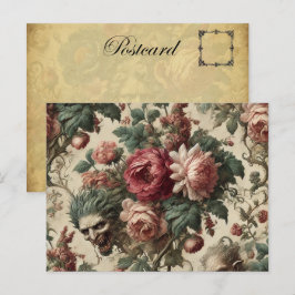 Cartão Postal De Festividades Couriers Goblin - Vitoriano Gótico