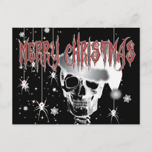 Cartão Postal De Festividades Creepy Christmas