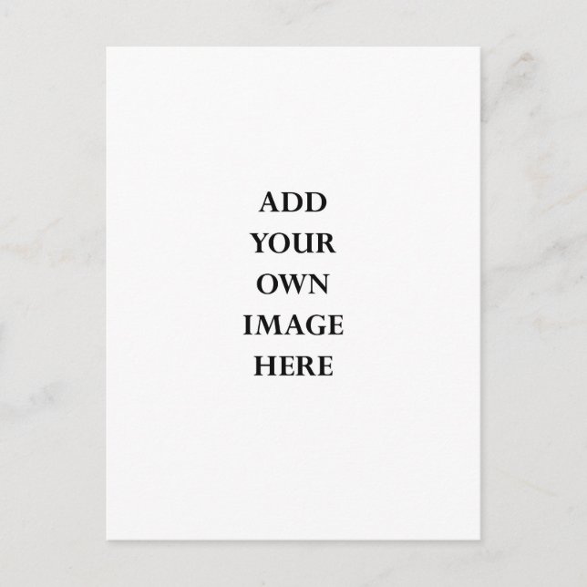 Cartão Postal De Festividades crie o seu (Frente)