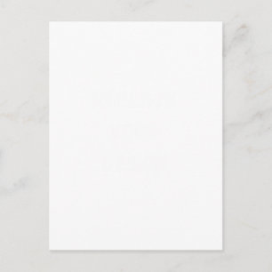 Cartão Postal De Festividades Crie seu próprio casamento personalizado