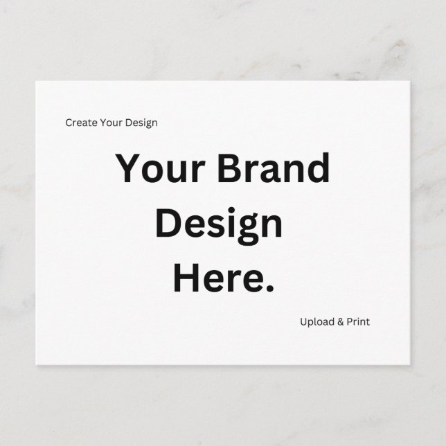 Cartão Postal De Festividades Crie seu próprio Design e Impressão (Frente)