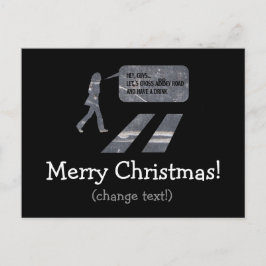 CARTÃO POSTAL DE FESTIVIDADES CUSTOM POSTAL SERVICE