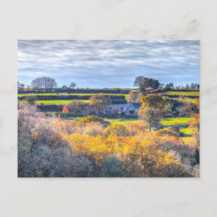 Cartão Postal De Festividades Dartmoor Hill Top Fazenda