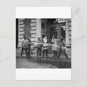 Cartão Postal De Festividades Delousing Papai Noel, 1920