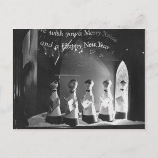 Cartão Postal De Festividades Desejamos-lhe um Feliz Natal