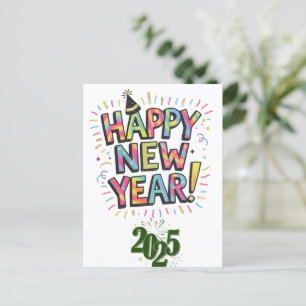 Cartão Postal De Festividades "Desejos de Aniversário: Celebrar o Dia Especial"