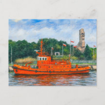 Desenho pastel da memória de guerra de Westerplatt