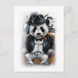 Cartão Postal De Festividades Design de Filme de Paródia Engraçado em um Branco