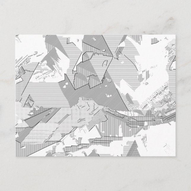 Cartão Postal De Festividades Design seus próprios agradecimentos cartas memória (Frente)