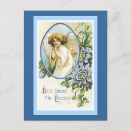 Cartão Postal De Festividades Deus abençoe Thy páscoa