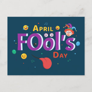 Cartão Postal De Festividades Dia da Pena de Abril