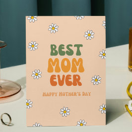 Cartão Postal De Festividades Dia de as mães Retroativo