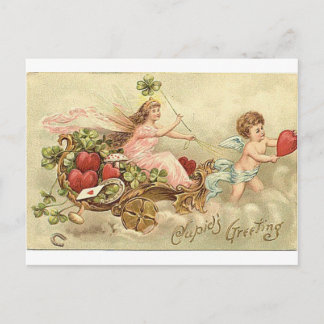 Cartão Postal De Festividades Dia de os namorados