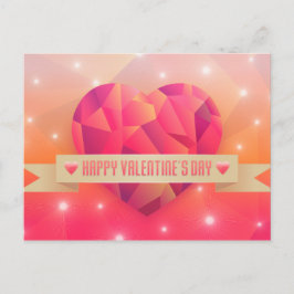 Cartão Postal De Festividades Dia de os namorados Romântico Amor Moderno