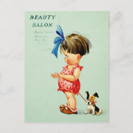 Cartão Postal De Festividades Dia de os namorados Vintage Art