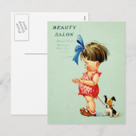 Cartão Postal De Festividades Dia de os namorados Vintage Art