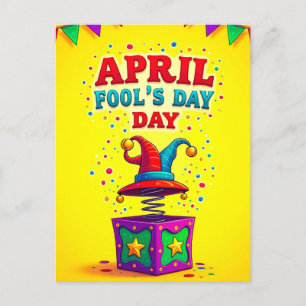 Cartão Postal De Festividades Dia dos Padrões de Abril