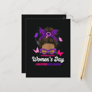 Cartão Postal De Festividades Dia Internacional da Mulher