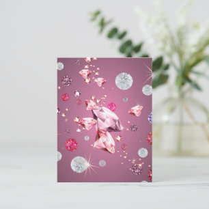 Cartão Postal De Festividades Diamond Galaxy 9