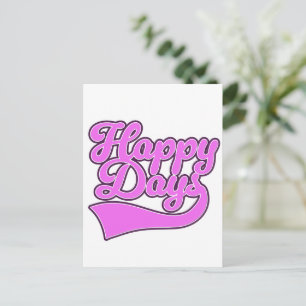 Cartão Postal De Festividades Dias Felizes