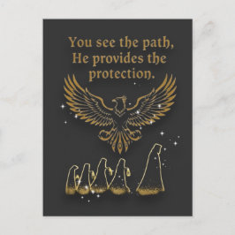 Cartão Postal De Festividades Divine Sight Spiritual Gear Collection 