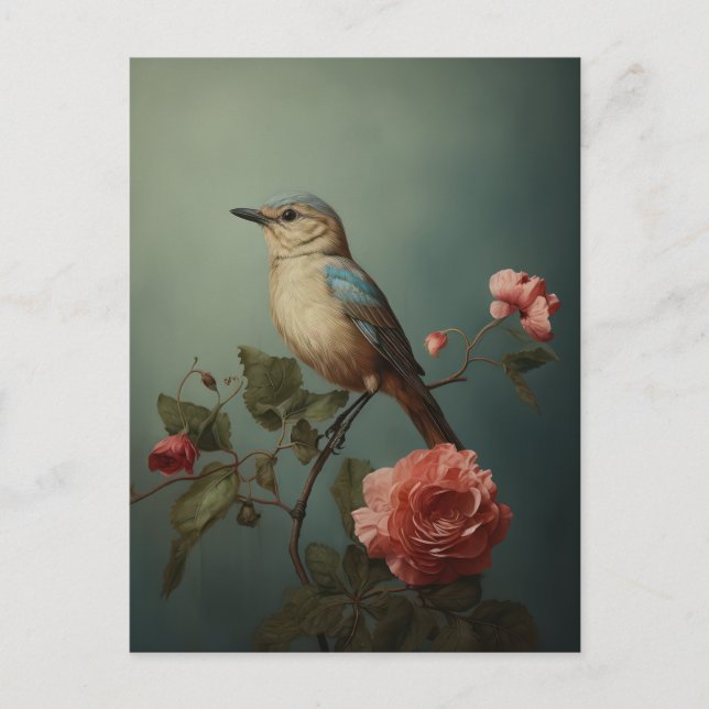 Cartão Postal De Festividades Doce Primavera (Frente)