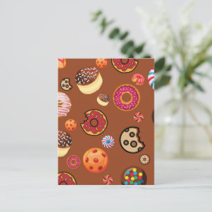 Cartão Postal De Festividades Doces 3