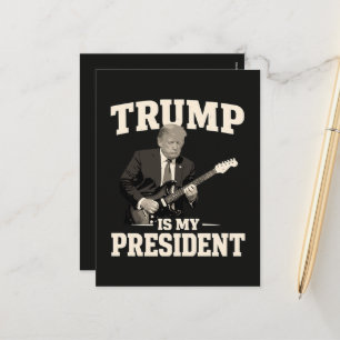Cartão Postal De Festividades Donald Trump É Meu Presidente