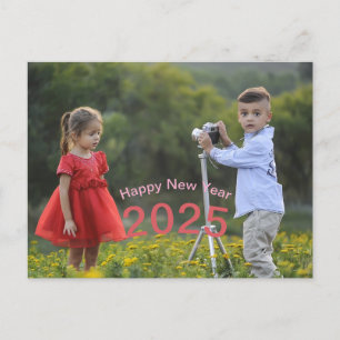 Cartão Postal De Festividades Dons de ano novo 2025