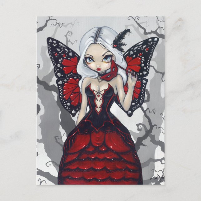 Cartão Postal De Festividades Dos "cartão do mascarada namorados" (Frente)