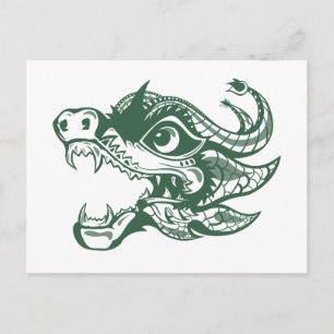 Cartão Postal De Festividades dragão