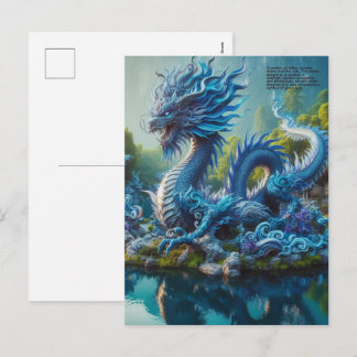Cartão Postal De Festividades Dragon Postcard