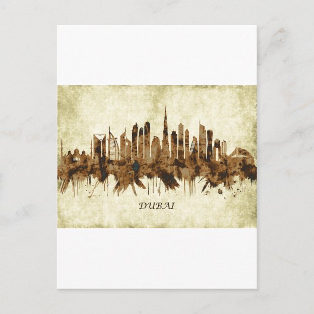 Cartão Postal De Festividades Dubai Emirados Árabes Unidos (Frente)