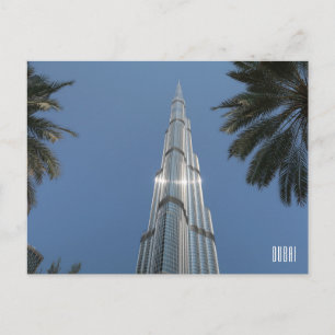 Cartão Postal De Festividades Dubai Emirados Árabes Unidos Burj Khalifa