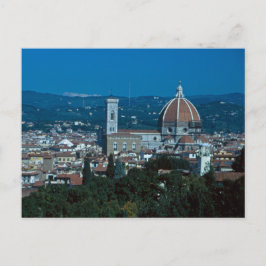 Cartão Postal De Festividades Duomo Florence