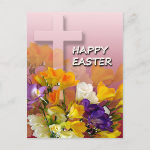 Cartão Postal De Festividades Easter Greetings Post Card