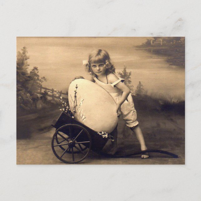 Cartão Postal De Festividades Easter vintage picture (Frente)