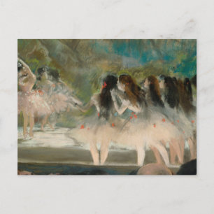 Cartão Postal De Festividades Edgar Degas - Balé No Opéra De Paris