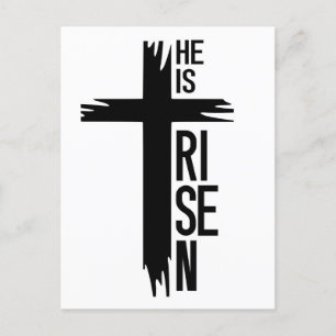 Cartão Postal De Festividades Ele é risen: Um símbolo de esperança e renovação
