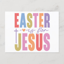 Cartão Postal De Festividades Ele ressuscitou a páscoa cristã feliz Jesus Deus a